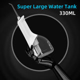Smart Water Flosser Water Thread Oral Dental Irrigator Intelligent Display Portable 5 Modes 330ML Tank Water Jet Waterproof IPX7