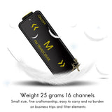 2 Pcs V1 Mini Business Walkie Talkie 3Km Communication Distance 2Ch UHF 400-480Mhz Portable Walkie Talkie With Headset