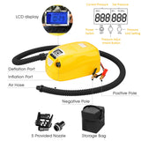 Portable DC12V Air Pump with Nozzles Storage Bag Pvc Boat Pump Support Inflation and Deflation Inflatable Kayak Accessories