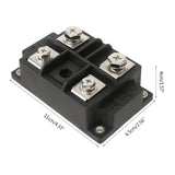 MDQ 4 Terminals Black Single-Phase Diode Bridge Rectifier 400A Amp High Power 1600V Bridge Rectifier Module