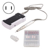 Electric Manicure Drill Set Electric Nail Drill Rechargeable Low Noise 35000 RPM for Nail Salon