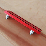 Woodworking 16/18/20mm Dog Hole Baffle Plate Planing Stop Board Workbench Aluminum Alloy Auxiliary T Track Clamp Saw Table Tools