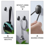 4Pcs Practical Professional Useful Durable Car Hook Hook Hanger Sticky Hook for Home Automobile