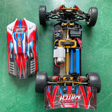 Wltoys 104001 RTR 1/10 4WD 45km/h RC Car 2.4G Remote Control Racing Car Drift High Speed Off-Road Climbing Metal Vehicles Toys