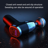 2020 New LCD Display Mini Massage Gun Neck And Back Percussion Massager Relax Body Relaxation Electric Home Exercise Equipment