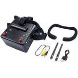 NEW RHD430 4.3 inch 5.8G 800x480 40CH DVD Built-in Battery High-definition Head-mounted FPV Video Glasses For RC Drone