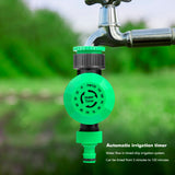 Courtyard water timer rainwater sensor solar programmable automatic electronic liquid crystal display garden irrigation system