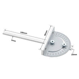 Aluminium Router Table Insert Plate Electric Wood Milling Flip Board with Miter Gauge Guide Set Table Saw Woodworking Workbench