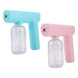 Handheld USB Blue Light Sanitizer Sprayer, Nano Sterilization 300ml Disinfectant Fogger Mister