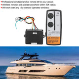 Anchor Remote Windlass Wireless Switch Trim Controller Marine Boat Accessory