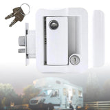 Entrance Door Lock Replacement Paddle Door Latch for Travel Trailer Caravan Camper