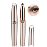 Electric Trimmer for Women Painless 360° All Round Eyebrow Trimmer Epilator Mini Razor Lady Eyebrow Hair Trimmer Rechargeable