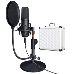BM700 Microphone Set USB interface plug and play high sampling rate 192KHZ/24Bit compatible with mobile phone/PAD