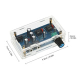 2021 New 1Set Headphone Amplifier Board Kits DIY AMP Module Kit with Case for Classic 47