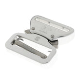 Aluminum Alloy Outdoor Quick Release Harness Webbing Buckle for 4.4cm Belt