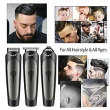 All in One Professional Hair Clipper Men Barber Electric Beard Trimmer Rechargeable Nose Ear Body Shaver Razor Machine Haircut 4