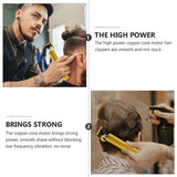 1 Set Barber Professional Hair Trimmer Electric Hair Clipper Male Hair Cutter