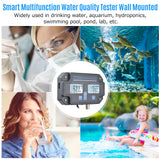 Wifi Digital Water Quality Tester Wall Mounted 6 in 1 Water Analyzer PH/ EC/ TDS/ SALT/ S.G/ Temperature APP Remote Monitoring