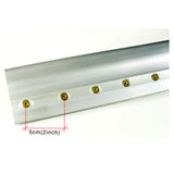1M(50cmx2pcs) Handle Silk Screen Printing Aluminum Alloy Squeegee DIY