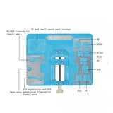 Most powerful Mobile phone motherboard clamp SS-601J fixture Chip Degumming Fingerprint Repair Main Board Chip Receiving a8-a12