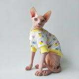 Hairless Cat Clothes Warm Cotton Cat  Sphinx Devon Cat Clothes Soft Skin-friendly Cat Coats Cat Accessories Cat Supplies