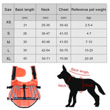Dog Life Jacket Reflective Safe Angel Wings Life Vest Swimming Clothes Swimwear for small big dog Husky french bulldog Supplies