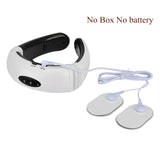 Electric Neck Massager Pulse Back 6 Modes Power Control Far Infrared Heating Pain Relief Cervical Physiotherapy Rechargeable