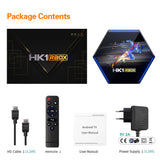 HK1 RBOX R2 Android 11 TV Box Smart Set Top Box 2.4G 5G Wifi BT4.0 RK3566 Google Play1000M LAN 8K 4K Media Player 4GB 32GB 64GB