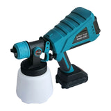 1000MLCordless Electric Spray Gun Flow Control Household Airbrush Paint Sprayer Power Disinfection For Makita Battery