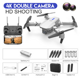 E525 PRO RC Quadcopter Profissional Obstacle Avoidance Drone Dual Camera 1080P 4K Fixed Height Mini Dron Helicopter Toy