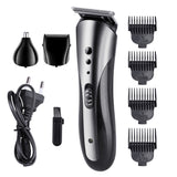 3 In1 Mens Electric Hair Trimmer Rechargeable Hair Clipper Portable Beard Shaver Shaving Machine Razor Beard Nose Trimmer TSLM1