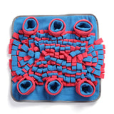 Pet Dog Snuffle Mat Pet Sniffing Training Blanket Pet Interactive Toy Feeding Pad Dog Indoors Intelligence Training Mat