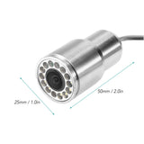 15m 30m 50m Cable Underwater Fishing Camera 12 LEDs Night Vision Waterproof Fish Shape Boat ocean Ice Fishing Camera Accessories