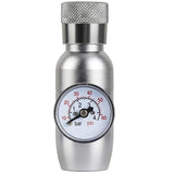 Keg Charger Dispenser, Mini 0-60 PSI CO2 Regulator Keg Kit, Portable Beer Keg Regulator