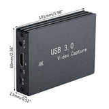 F19E 4K 60Hz USB3.0 HDMI-compatible Video Capture 1080P to USB Card Dongle Converter for OBS Capturing Game Live Streaming