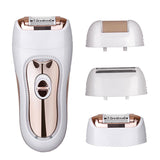 3 in 1 Painless Hair Removal For Women Epilator Shaver Electric Foot Sharpener Foot Care Tool Multifunction Depilador Trimmer
