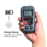 LCD Wood Moisture Test Moisture Meter 4 Modes Hygrometer Pin Type Timber Humidity Instrument Handheld Water Leak Detector