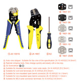 PARON JX-D5301S Crimping Tool Professional Wire Crimper Multi-tool Wire Stripper Cutting Pliers Cable Cutter Tools Set