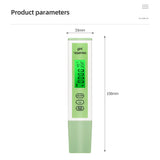Newest Bluetooth-compatible Temperature &amp; Humidity Ph Meter Real-time Online Monitoring Temp&amp;RH BT ph Tester Digital Water Test