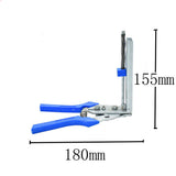 Hog Ring Plier Tool and 600pcs M Clips Staples Chicken Mesh Cage Wire Fencing Caged clamp Poultry supplies