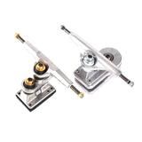 WOODDETAIL Surf Skateboard Trucks 6.25Inch Double Kingpin Skateboard Rear Trucks Gravity Casting SHR Bushings