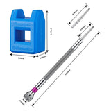Micro-Precision Jewelry Screwdriver 0.6-1.6mm 8PCS Watch Screwdriver Set with 8 Extra Replacement Blades