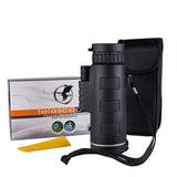 Portable Compact Monocular With Tripod Phone Clip Telescope For Birds Searching Concert Watching Camping Camera Accessories