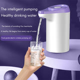 Portable Water Bottle Pump, 5 Gallon Universal Bottle Electric Water Dispenser with Switch Charging, for Camping Kitchen