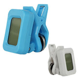 1pc 440Hz Electric Tuner Clip-on LCD Screen For Chromatic Tuner 180 Degrees Rotatable For Ukulele Bass Violin Tuner Blue/White