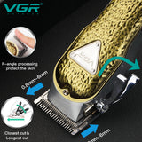 All metal professional hair clipper beard electric barber hair trimmer for men rechargeable hair cutting machine adjustable