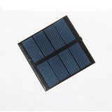BUHESHUI 230MA 2V  Polycrystalline Solar Cell 52*52MM Solar panel Charger For 1.2V/1.5v Battery Wholesale 500pcs/lot