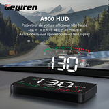 OBD2 HUD A900 Auto Accessories Head Up Display Speed RPM car electronic accessorie Gadgets Inteligentes Projector in car