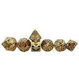 For Ancient Gold Hollow Dice COC Running Group Dice Polyhedron DND Cthulhu Board Game Digital Dungeon And Dragon