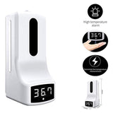 2 in 1 Infrared Thermometer K9 Automatic Soap Dispenser Palm Temperature Measurement and Disinfection Integrated Machine New